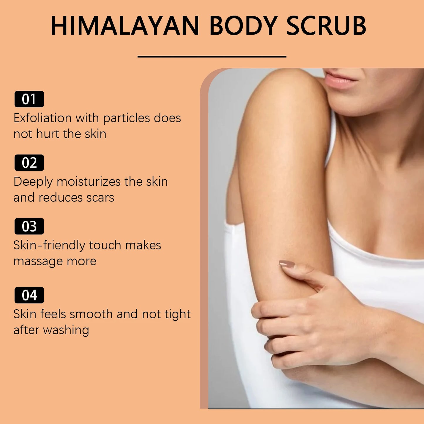 Himalayan Salt Body Scrub – Exfoliate, Hydrate & Smooth Skin