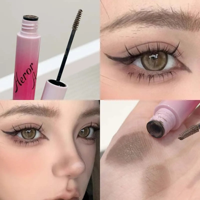 HERORANGE 3D Waterproof Eyebrow Dye Cream – Long-Lasting Brown