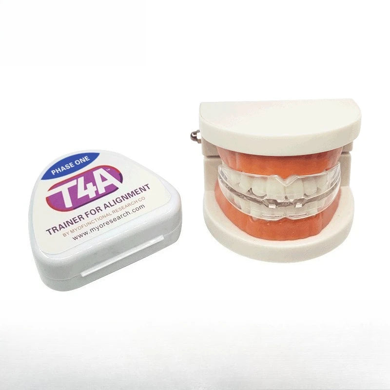 T4A&T4K Dental Tooth Orthodontic Appliance Teeth Trainer for Adults Children Dental Alignment Braces Tooth Whitening Peaceful Pleasures Health and Wellness