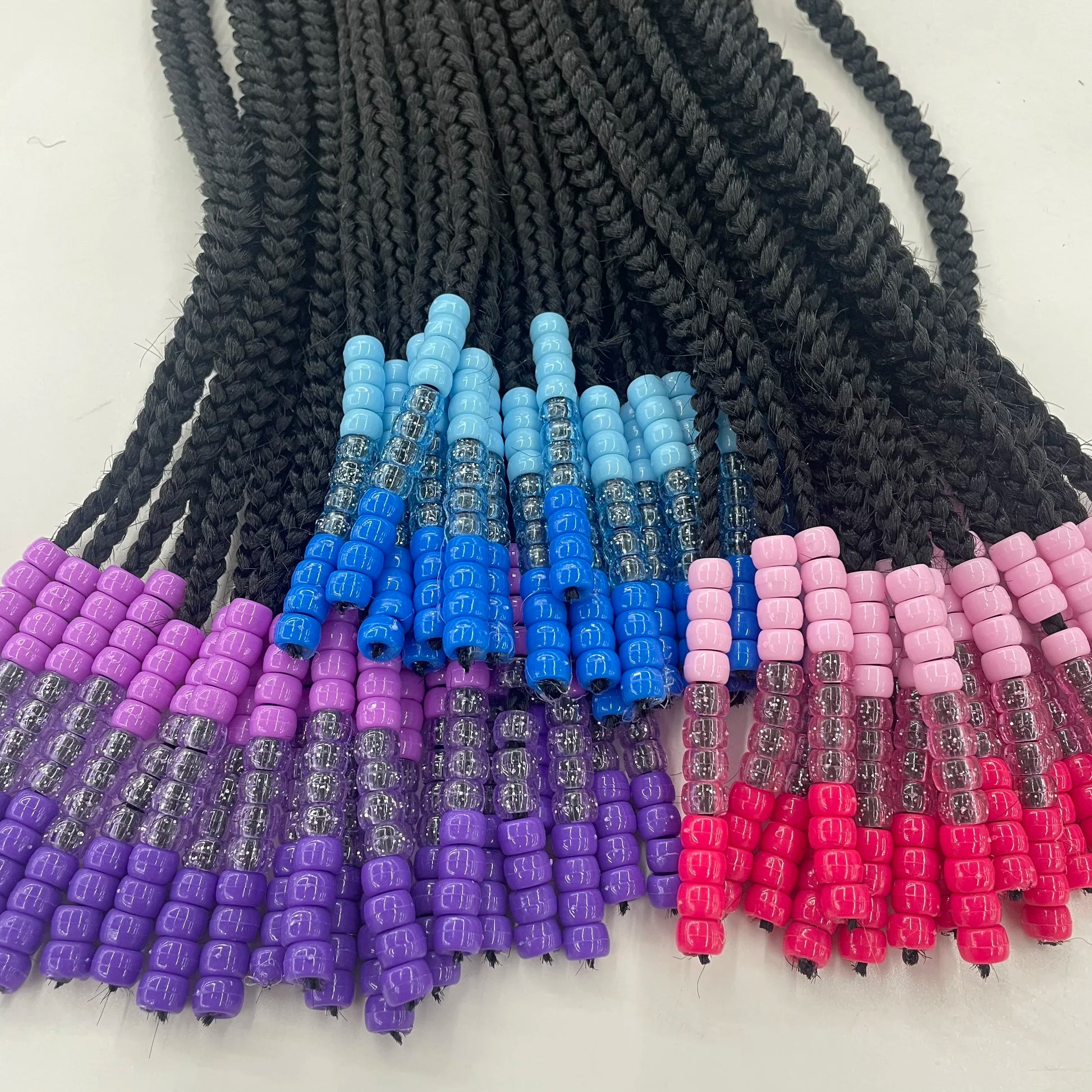 Kids Braid Ponytail dreadlock Extension with Bowknot Tie Clip in Braids Hair Extensions Wig Extensions for Girls kids Wigs Peaceful Pleasures Health and Wellness