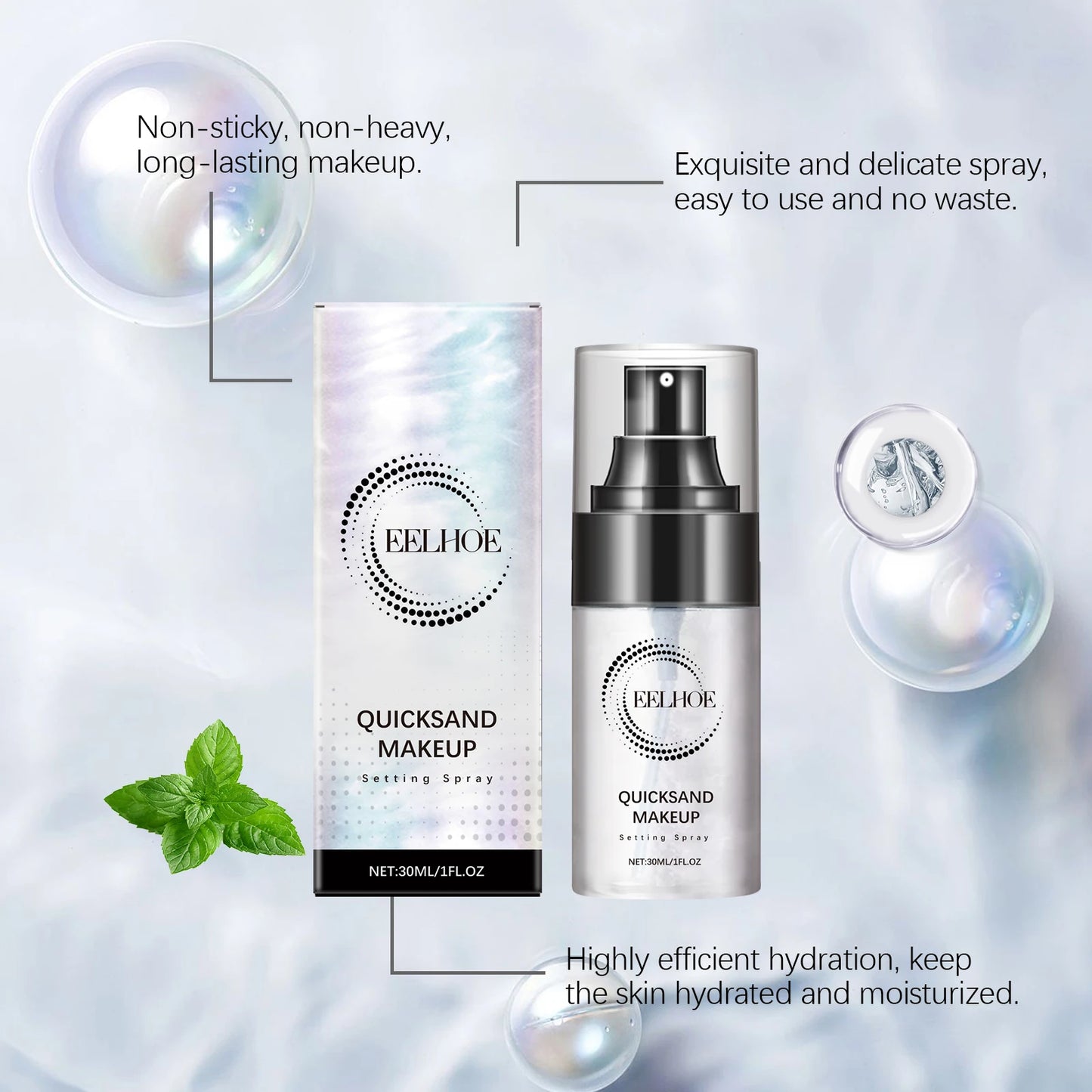 Eelhoe Setting Spray – Oil Control, Hydrating & Long-Lasting