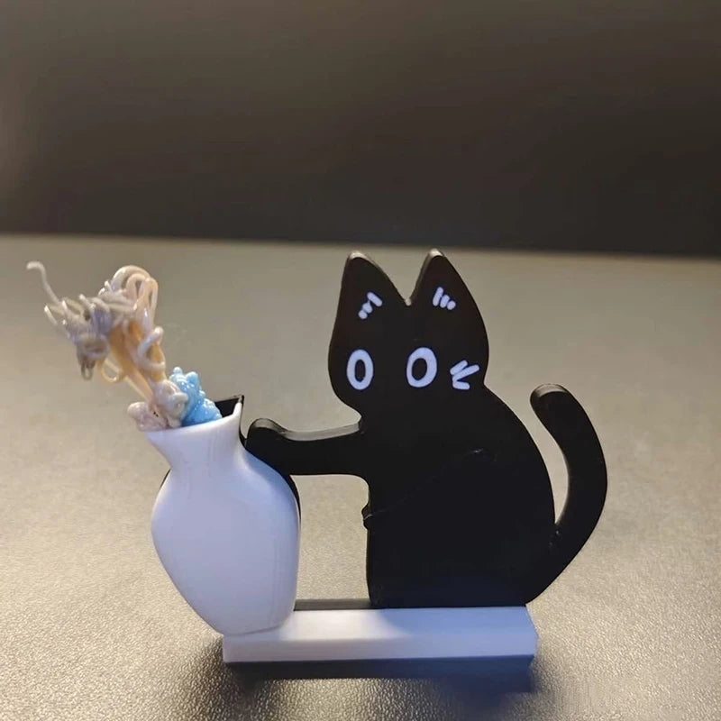 Magnetic Acrylic Cat Keepsake Box | Cat Hair Memorial Storage Cat Keepsake Magnet Peaceful Pleasures Health and Wellness