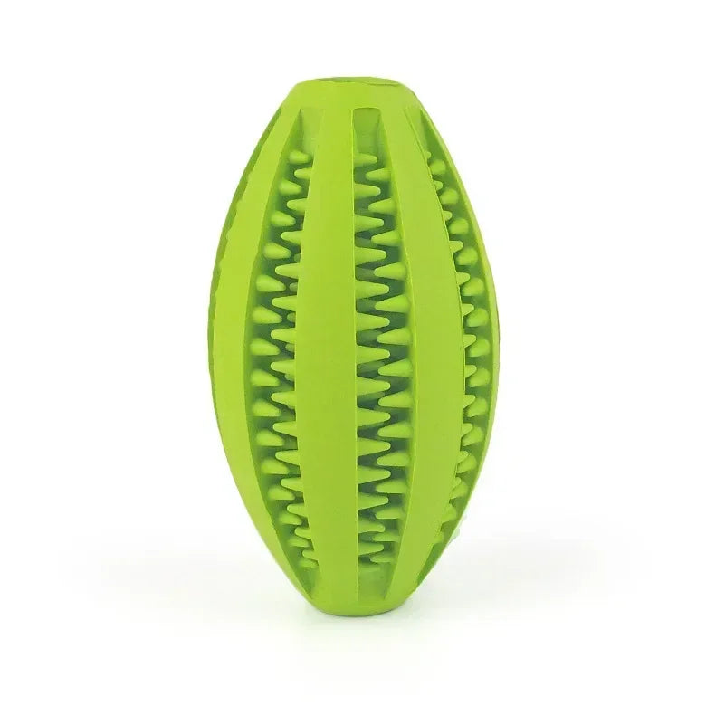 Pet Dog Toys Chew For Dogs Toy Teeth Cleaning Snack Ball Natural Rubber Super Hard Pets Products Accessories Supplies Home Peaceful Pleasures Health and Wellness Green medium-to-large dog