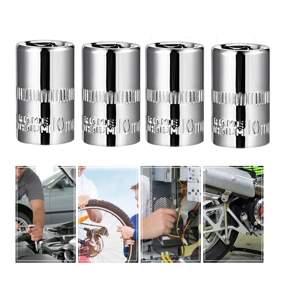 1 4-inch Drive Shallow Socket Repair Tool Hex Ratchet Wrench Sockets