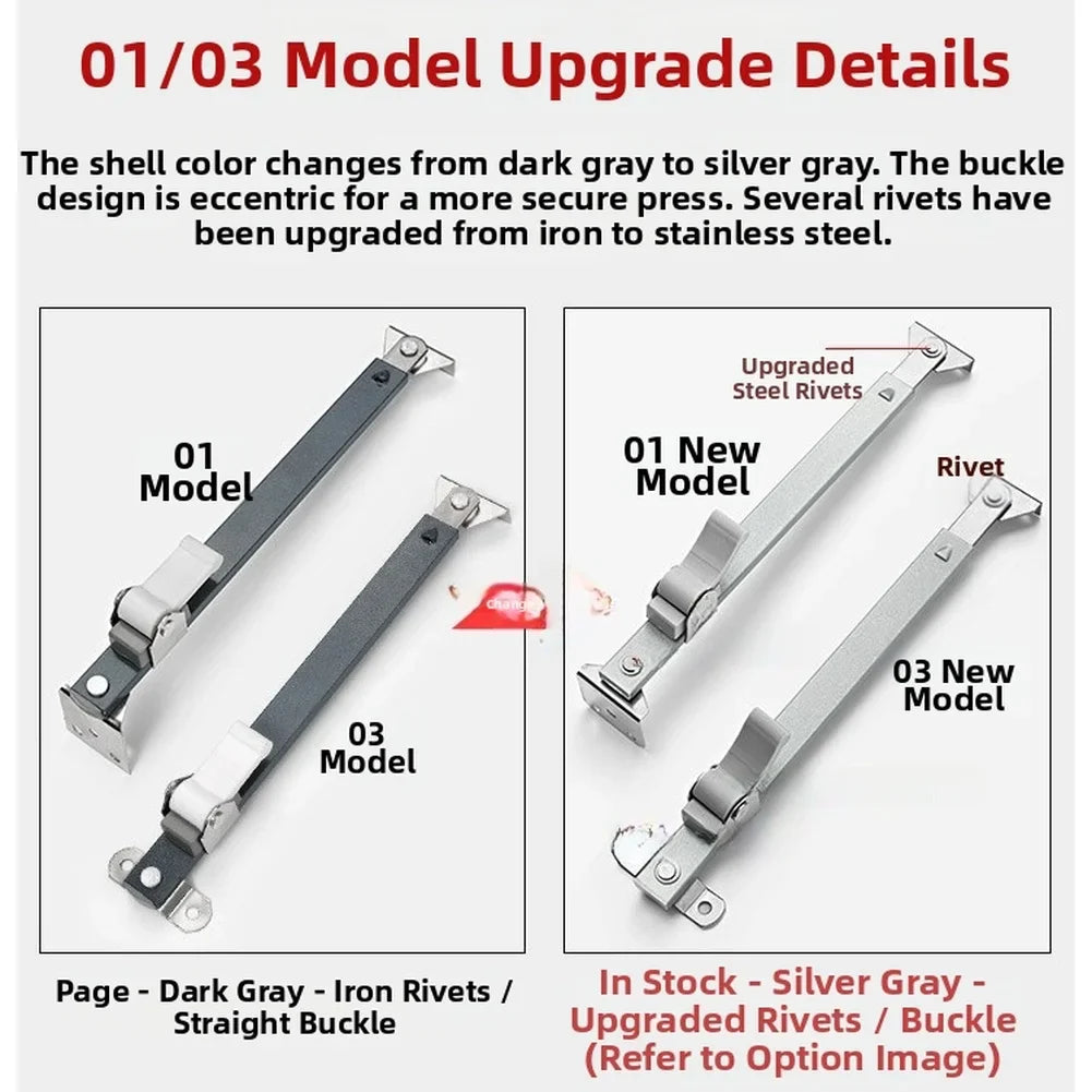 Telescopic Window Support Wind Stopper & Casement Limiter Lock