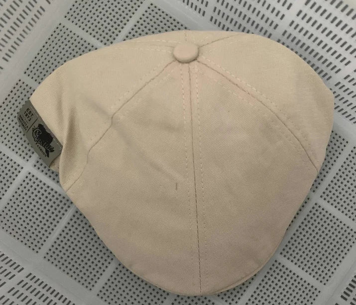 Retro fashion hat can be worn front or back duckbill cap women's khaki newsboy cap trendy beret women's painter's hat Peaceful Pleasures Health and Wellness khaki