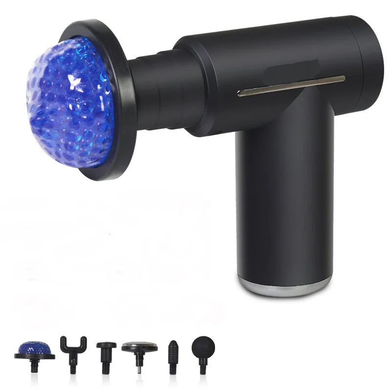 6 Replacement Head Fascia Guns Cold Compress Hot Compress Fitness Electric Impact Gun Muscle Relaxation Massager Small Vibrator Peaceful Pleasures Health and Wellness