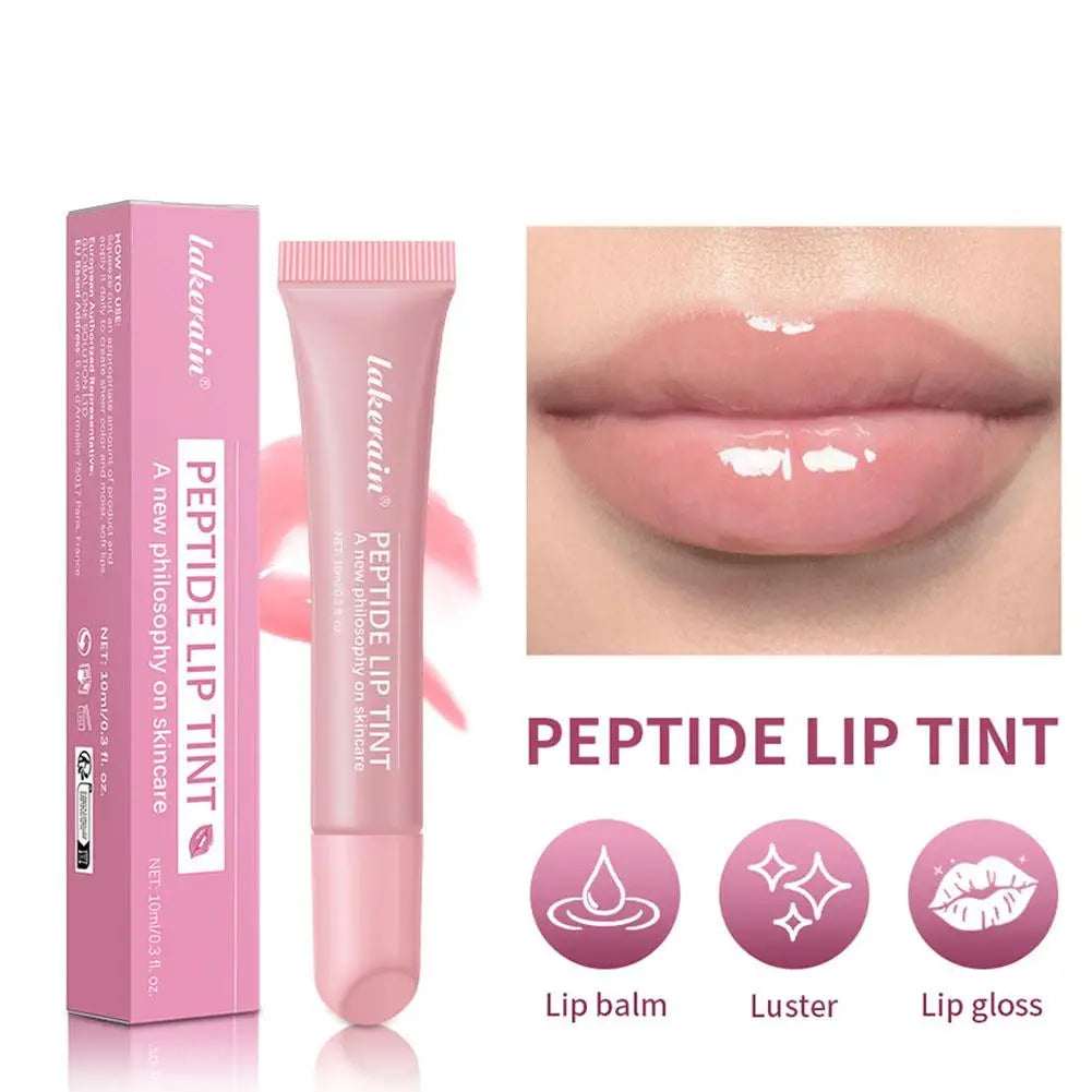 Summer Lip Moisturizer Lip Balm Peptide Smoothing Lipstick Lasting Nourishing Lip Daily Care Makeup Gloss Makeup Skin Care Peaceful Pleasures Health and Wellness