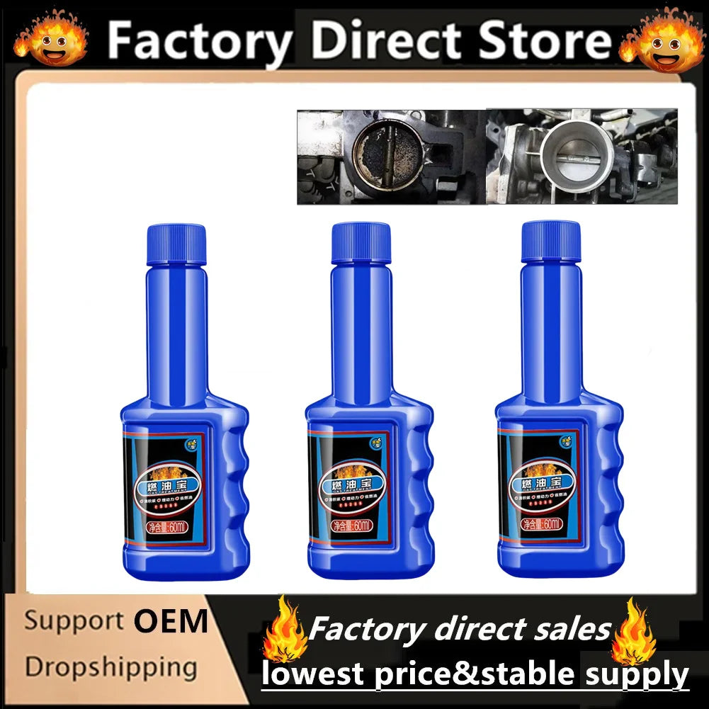 Fuel System Cleaner & Injector Additive – 60ml Gasoline Booster