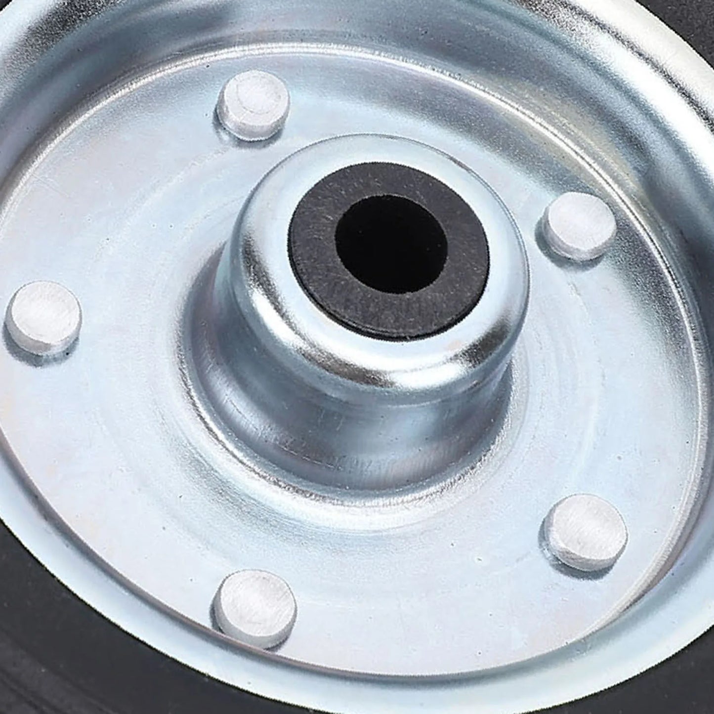 6-Inch Trailer Jack Wheel | 43mm, 1100 lbs, Waterproof