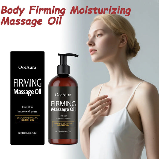 Body Firming Massage Oil – Grape Seed & Lemon | 100ml Peaceful Pleasures Health and Wellness