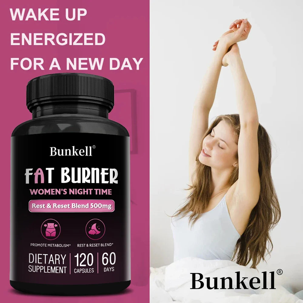 Bunkell Women's Nighttime Metabolic Support Capsules