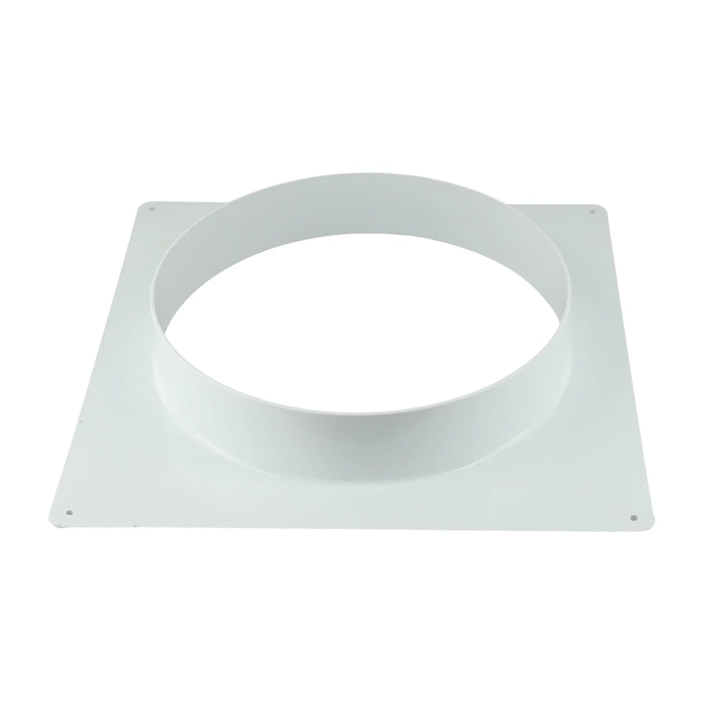 Exhaust Pipe Straight 100- ABS Air Duct Connectors Flange Ventilation