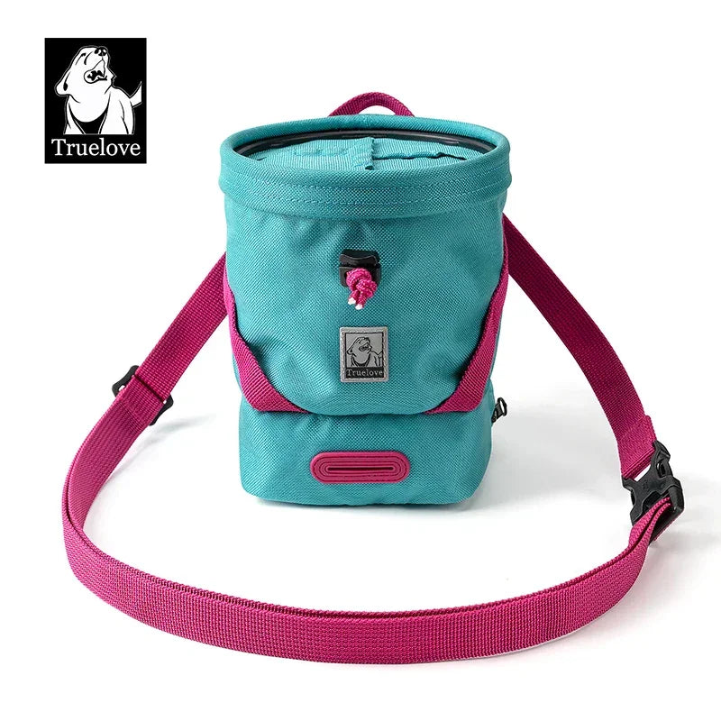 Truelove Adjustable Dog Poop Bag Dispenser Solid Training Waist Puppy Toy Accessory Storage Holder Versatile Travel Tool TLT2052 Peaceful Pleasures Health and Wellness Baltic 11cm 16cm China Mainland