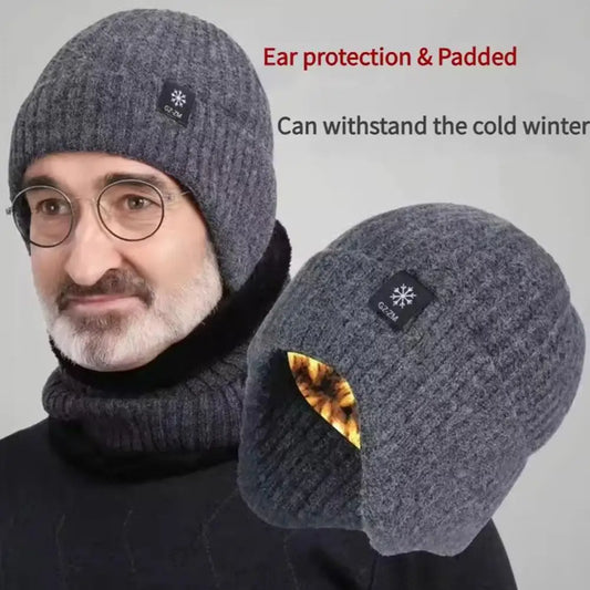 Winter Keep Warm knitted Fabric Hat For Adult Unisex Skullies & Beanies Peaceful Pleasures Health and Wellness