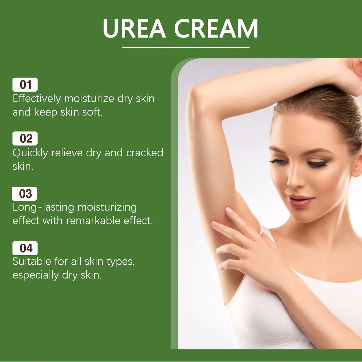 Ouhoe Body Moisturizing Cream – Urea, Glycerin & Mineral Oil Body Moisturizing Cream Peaceful Pleasures Health and Wellness