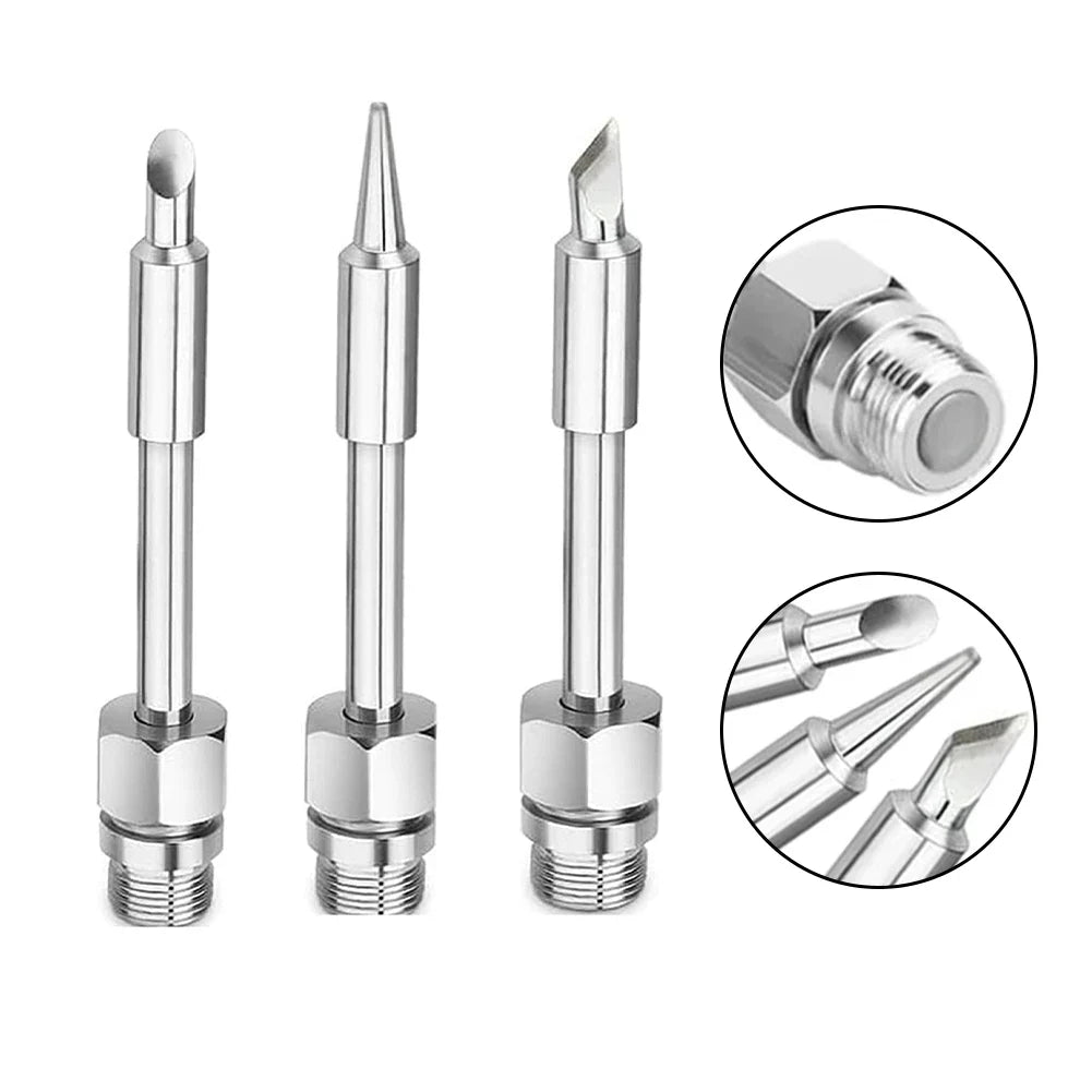 3-Pack 510 Interface Soldering Iron Tips | Copper M7 Thread