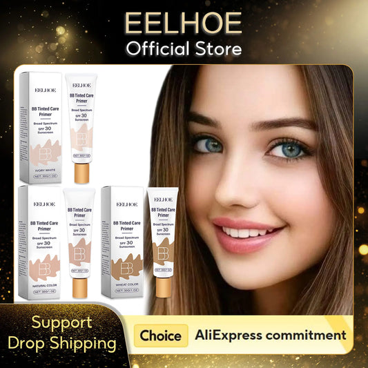 EELHOE BB Cream SPF 30 | Full Coverage Foundation & Primer BB Cream Foundation Peaceful Pleasures Health and Wellness