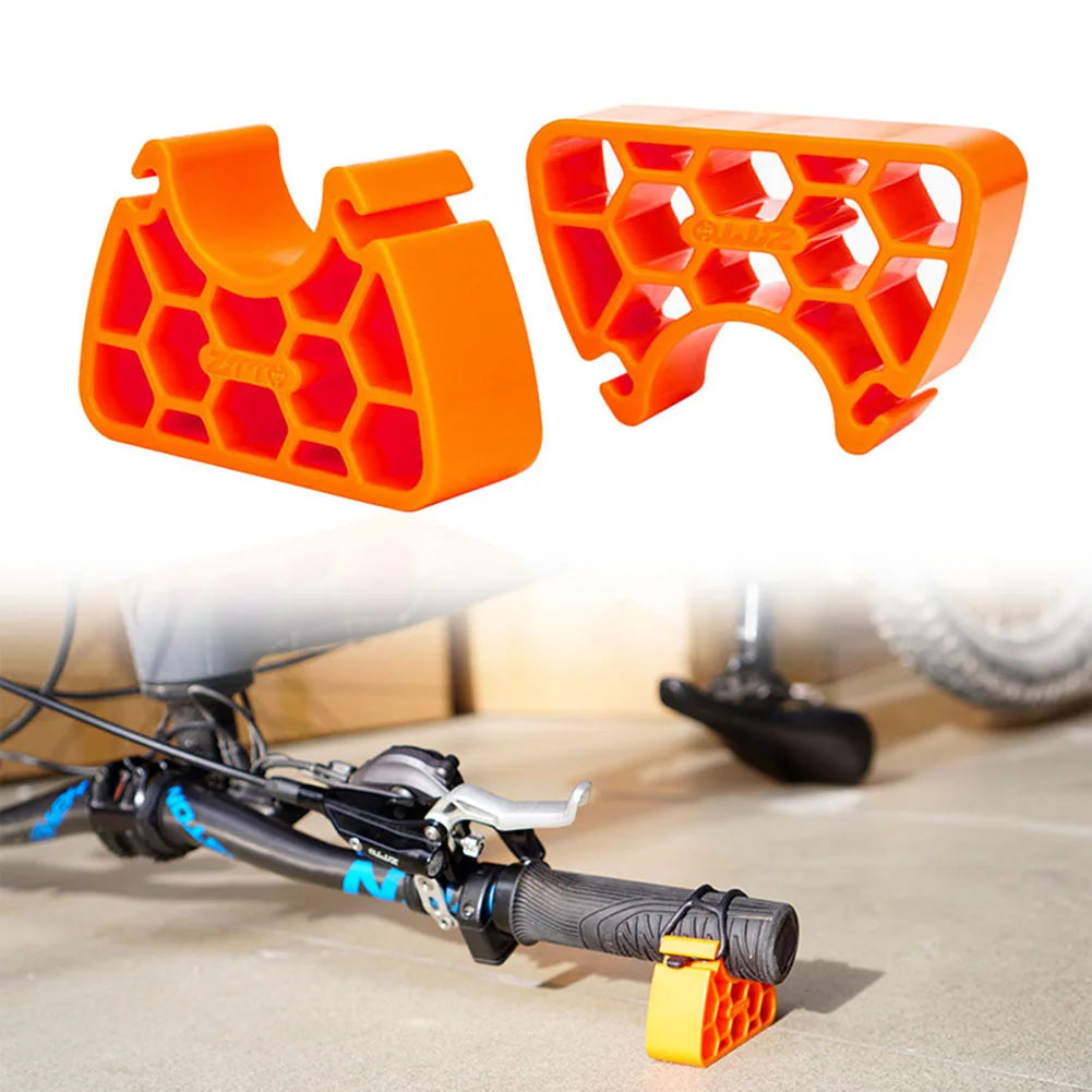 2-10PCS Bike Handlebar Bracket Multifunctional MTB Maintenance Handlebar Stand Bicycle Clip-On Stabilizer Cycling Accessory Peaceful Pleasures Health and Wellness