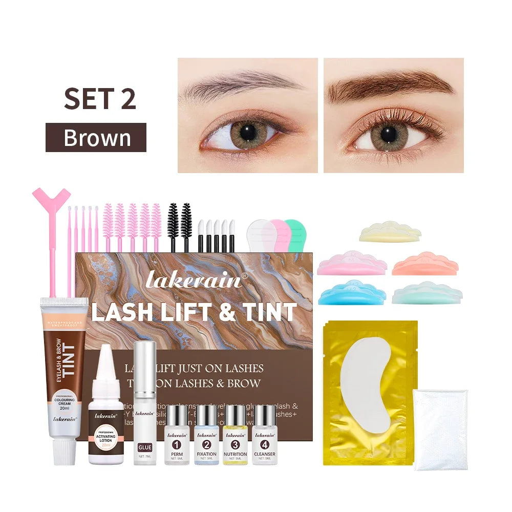 Professional Lash Lift & Tint Kit | Eyelash Perm & Brow Dye