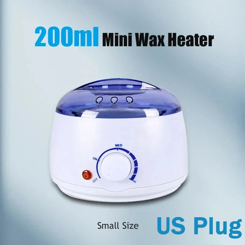 2026 200ML Hair Removal Tool Warmer Wax Heater Hands Feet Epilator Depilatory Paraffin Wax Machine Kit/Wax Beans/Wax Heater Peaceful Pleasures Health and Wellness 035-W-US