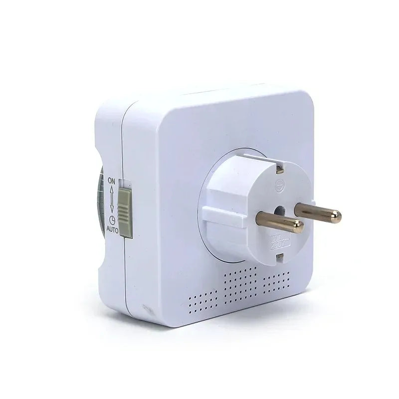 24 Hours Mechanical Cycle Timing Switch Socket EU Plug Smart Countdown Auto Power-off Indoor Timer Peaceful Pleasures Health and Wellness