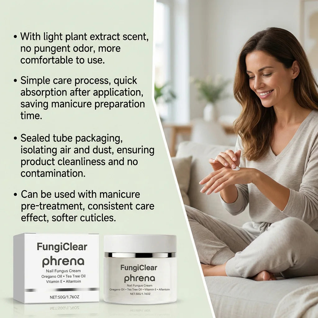 Plant Extract Nail Care Cream Deep Penetrate Nourish Nails Repair Damaged Surface Reduce Cracks Daily Care Nails Fungus Creams Peaceful Pleasures Health and Wellness