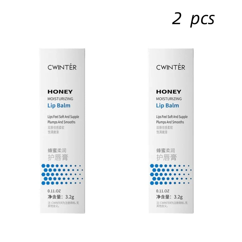 Honey Lip Balm 2-Pack – All-Day Hydration & Natural Finish
