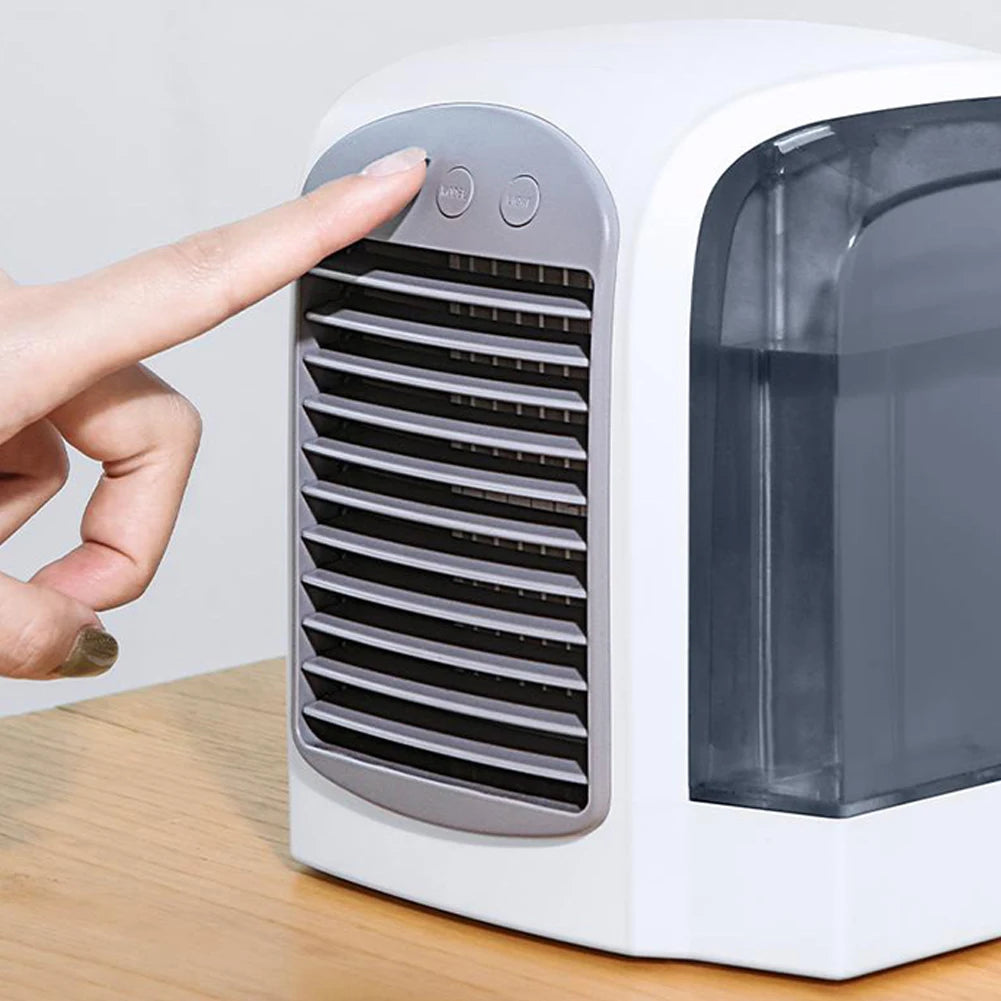 Portable USB Water-Cooled Desktop Fan & Air Cooler Peaceful Pleasures Health and Wellness