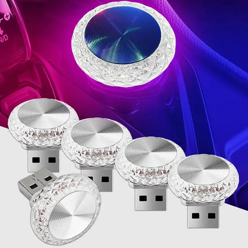 USB Mini LED Ambient Atmosphere Light – Car & PC Plug & Play
