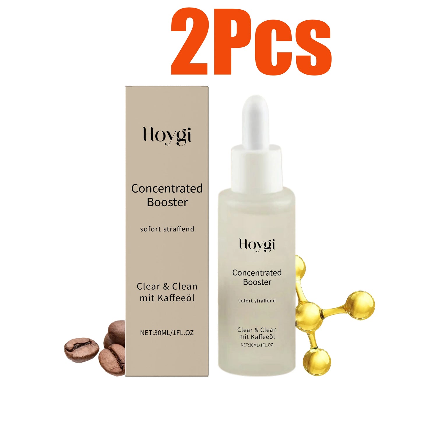 Brightening Hydrating Facial Serum with Coffee Seed Oil 30ml