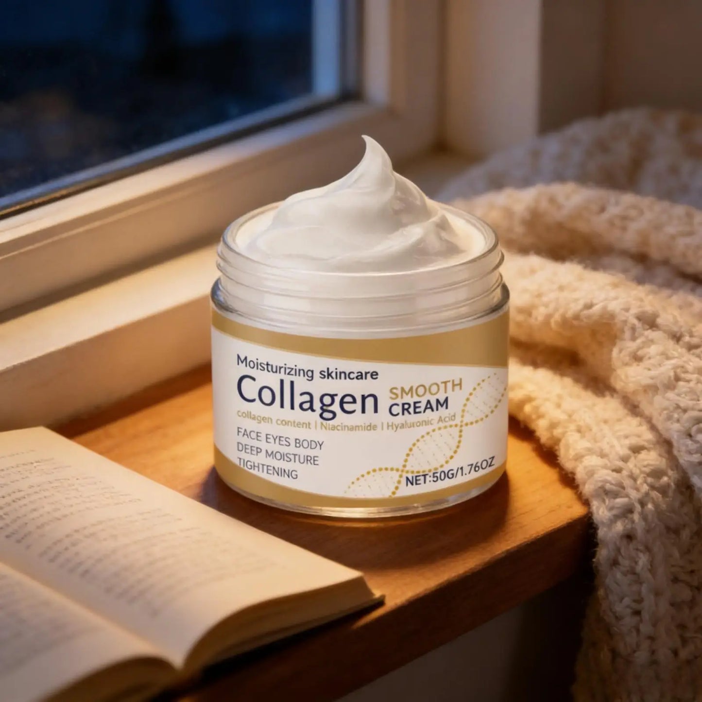 Collagen Cream Hyaluronic Acid & Niacinamide Moisturizer 50g