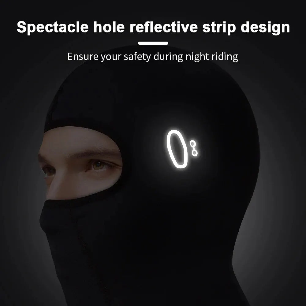 X-TIGER Cycling Balaclava – Breathable Anti-UV Face Cover