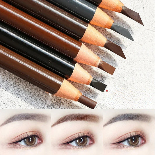 Waterproof Eyebrow Pencil Brown & Black | Long-Lasting Brow Pen Eyebrow Pencil Oasis Select