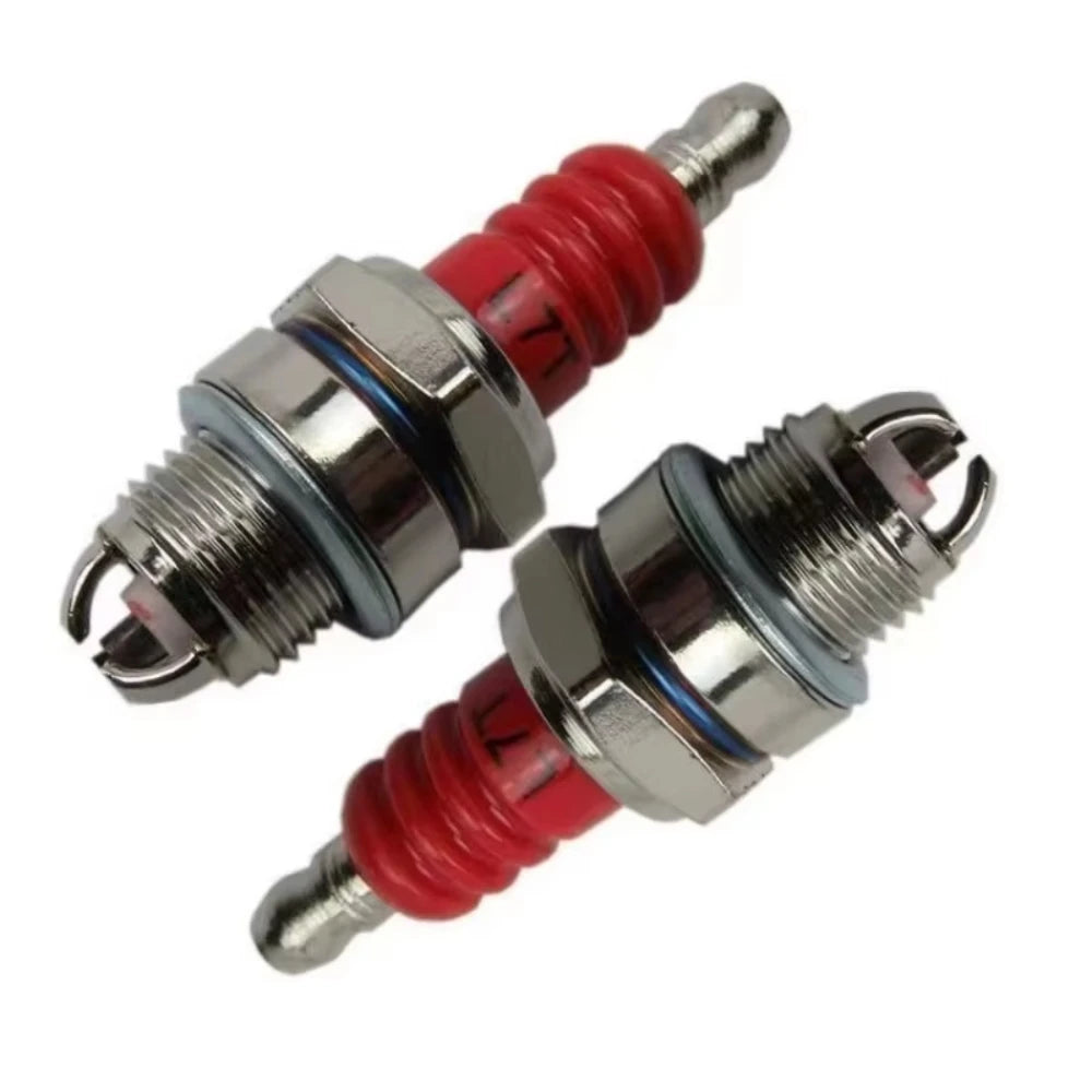 Three-sided Pole Spark Plug L7T 2 Stroke For Gasoline Chainsaw and Brush Cutter Engine Ignition Electrode Auto Replacement Parts Peaceful Pleasures Health and Wellness