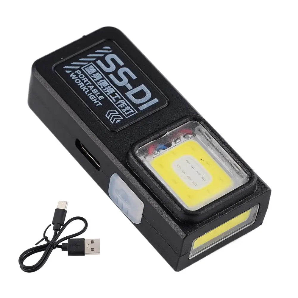 Mini USB Rechargeable LED Keychain Flashlight | 600 Lumen
