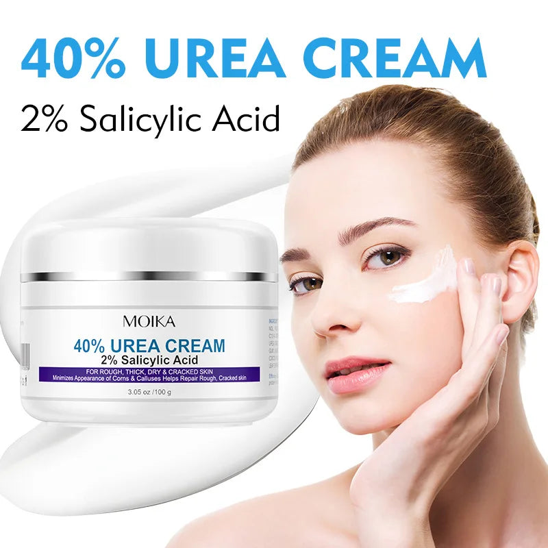 40% Urea Cream For Feet Plus 2% Salicylic Acid Foot & Hand Cream For Cracked Heels&Dry Skin Moisturizes Callus Remover Foot Care Peaceful Pleasures Health and Wellness