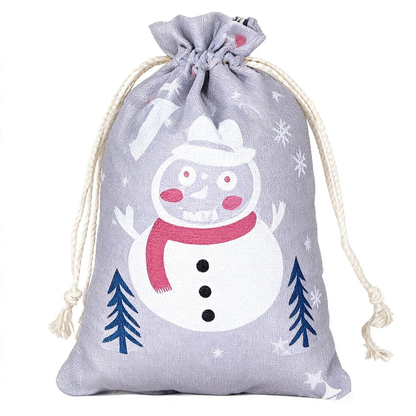 24-Day Christmas Advent Calendar Bags | Reusable Fillable Pouches