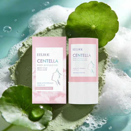 Centella Asiatica Clay Mask Stick | Pore & Oil Control – Eelhoe Clay Face Mask Peaceful Pleasures Health and Wellness