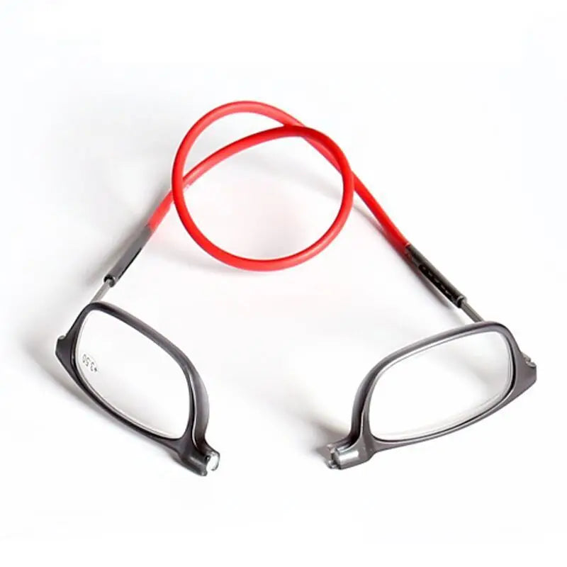New Folding Neck Hanging Presbyopia Glasses Hd Resin Fashion Magic Magnet Presbyopia Glasses Presbyopic Eyeglasses Peaceful Pleasures Health and Wellness