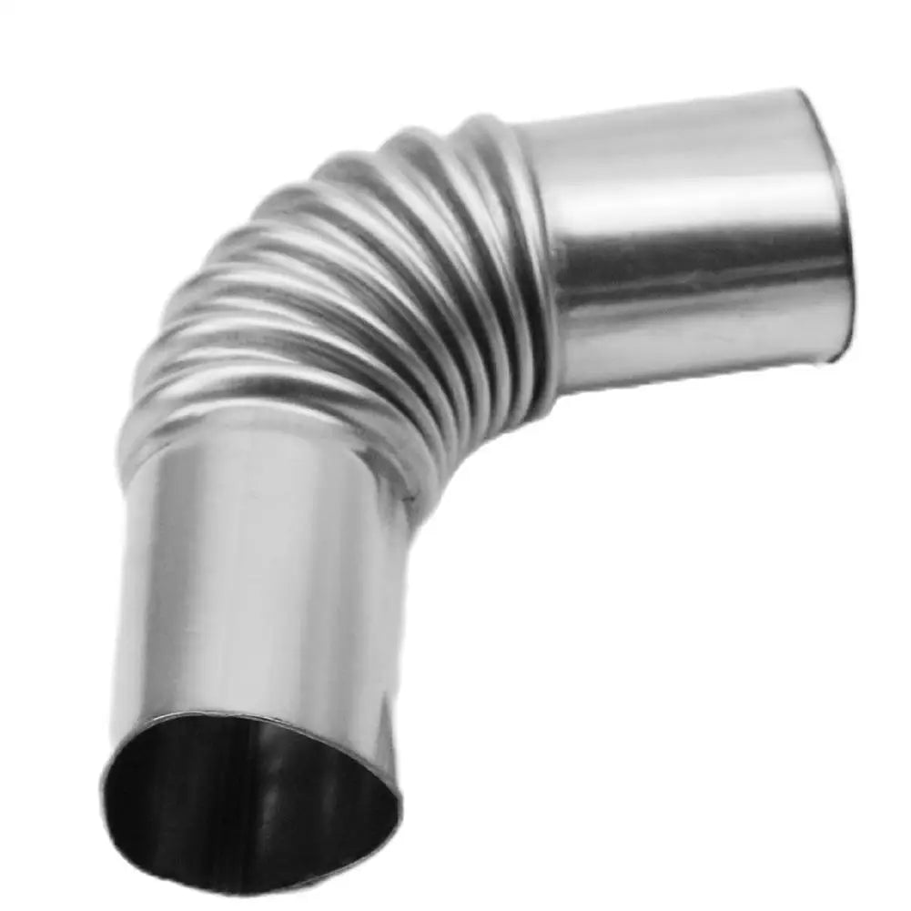 24mm Diesel Heater Exhaust Elbow Connector + Clamps | Webasto Exhaust Pipe Connector Peaceful Pleasures Health and Wellness