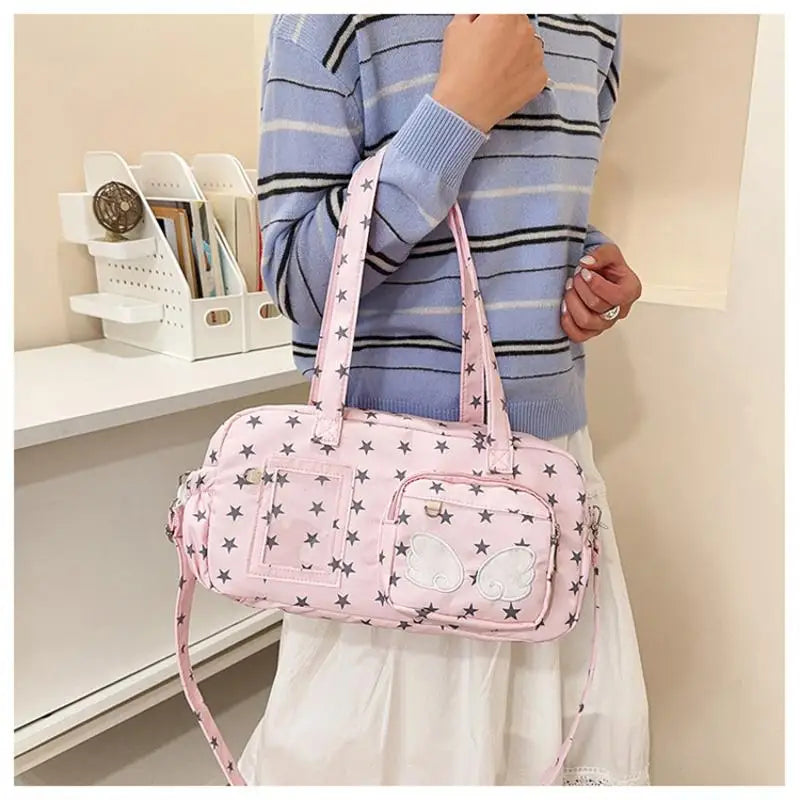 Women's Large Capacity PU Leather Crossbody Shoulder Bag