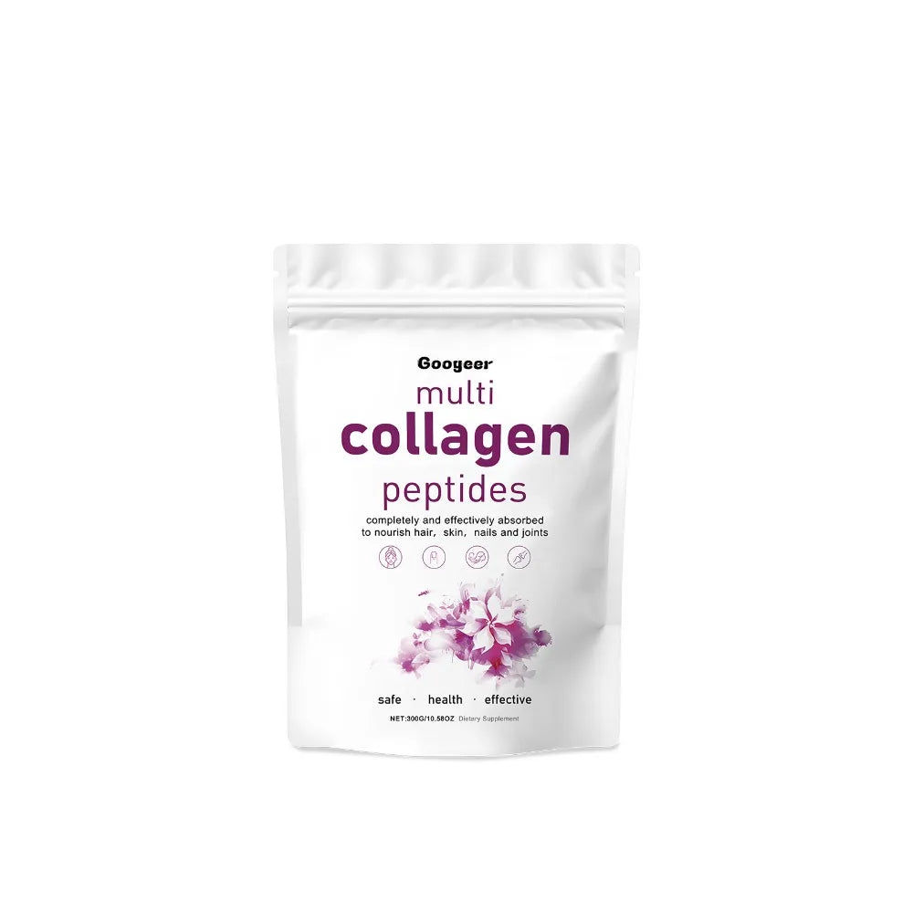 Collagen Peptides Powder 300g | Soy Protein & Calcium Formula