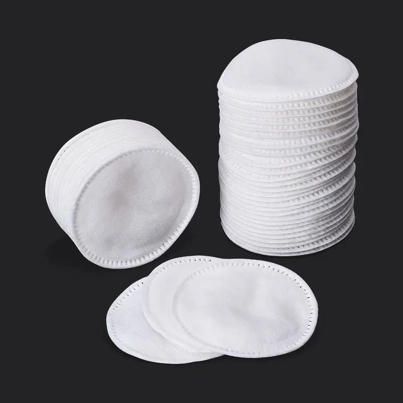 100-Pack Cotton Rounds – Soft Makeup Remover & Nail Cleaning Pads