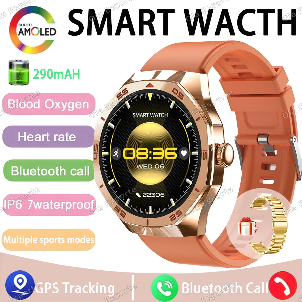 Ola Esporte 2025 Smart Watch – Bluetooth Call, Heart Rate & Fitness