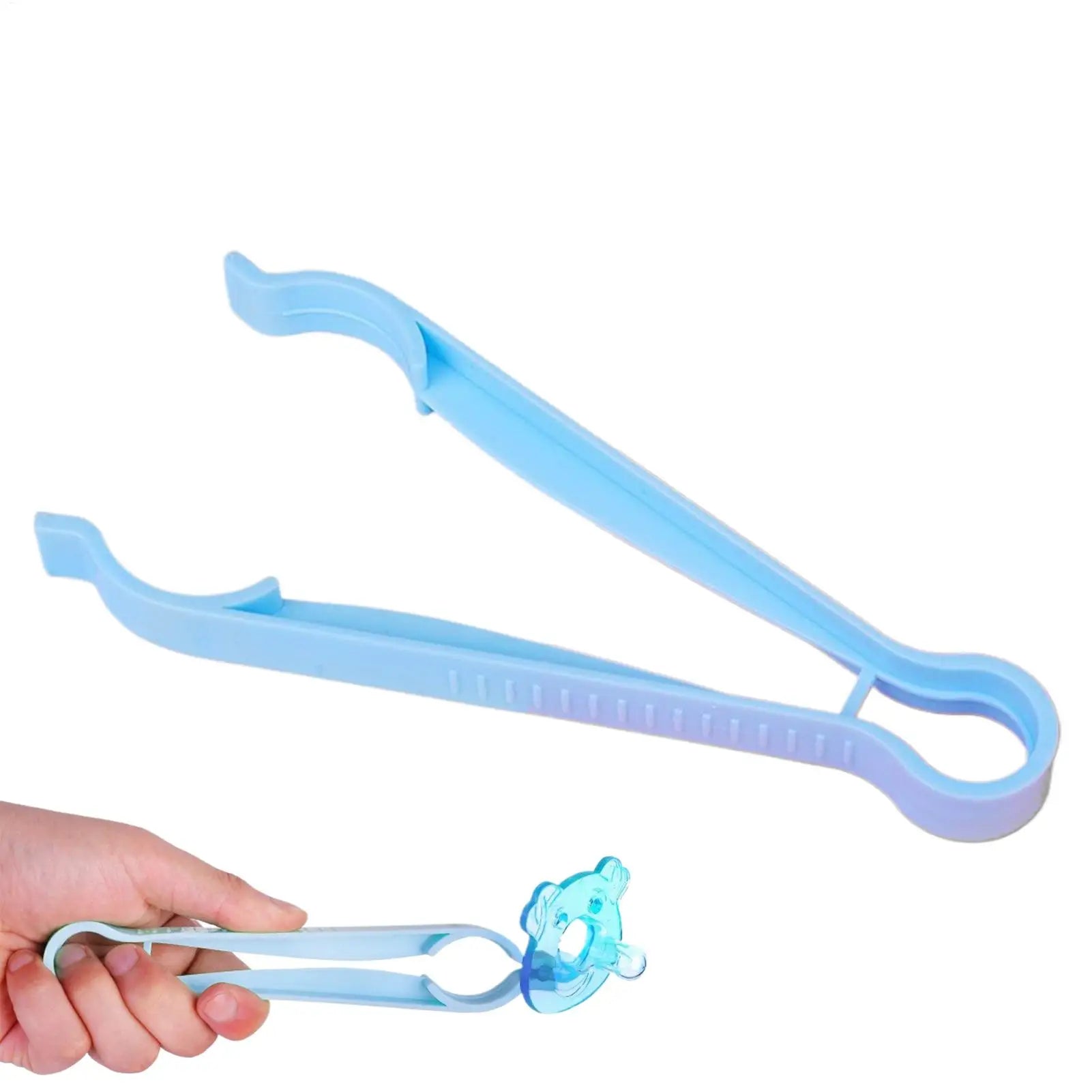 Baby Bottle Tongs With Silicone Tips Heat-Resistant & Non-Slip Bottle Holder Anti-Scalding Milk Bottle Clamp For Microwave Peaceful Pleasures Health and Wellness