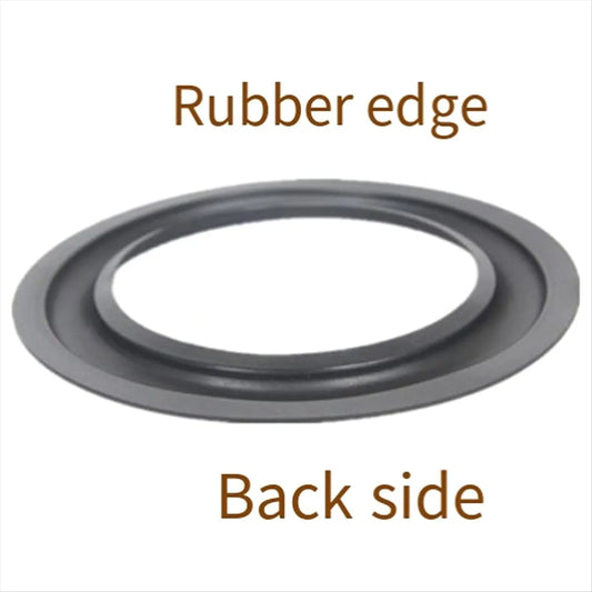 (ABDH) 2Pcs 6x9 Inch Car Speaker Repair Kit Rubber Surrounds DIY Folding Edge Sound Box Suspension Repair Parts Peaceful Pleasures Health and Wellness NONE