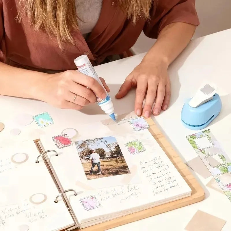 Stamp Embossing Press Punch Set for Scrapbooking & Cards
