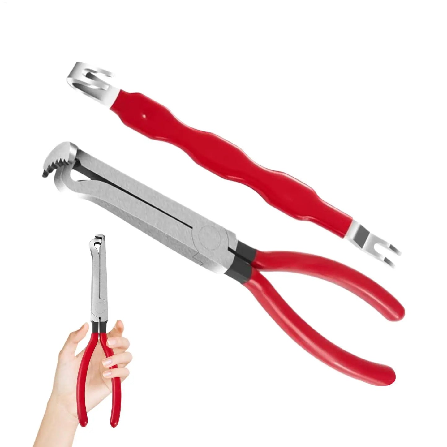 2-Piece Automotive Electrical Connector Disconnect Pliers Set