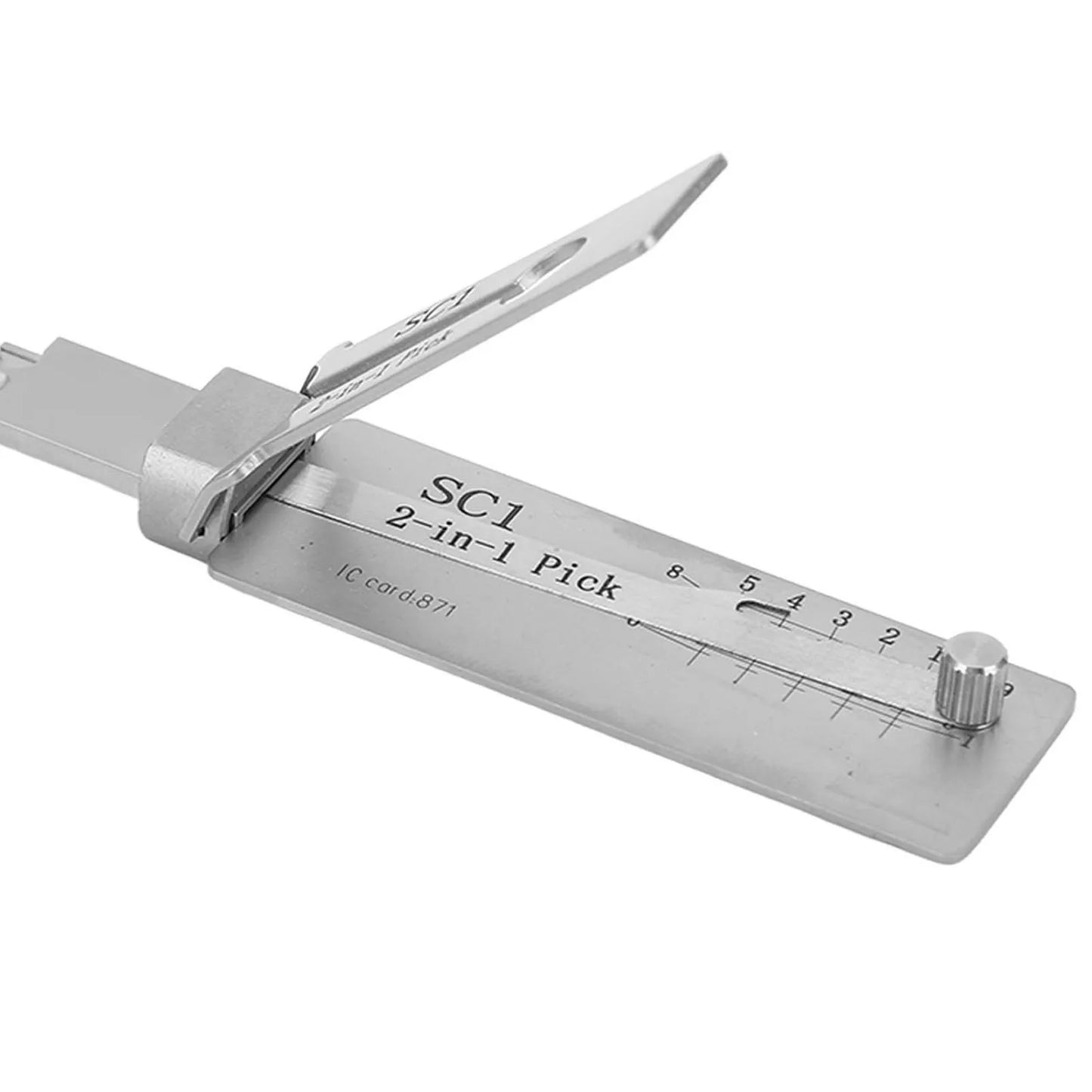 Hook Pickup Key Decoder 1 Stainless Steel Pick Up Tool Hardware
